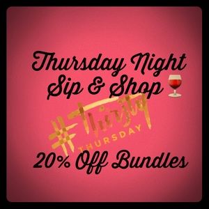 🛍🍷20% BUNDLES TONIGHT🍷🛍